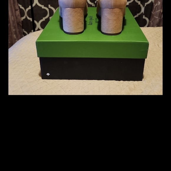 Kate Spade Tan Ankle Boots with Strap Detail and Moderate Heel - Picture 5 of 8